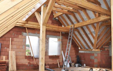 Denham End attic trusses